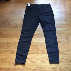 Loft black denim legging jeans